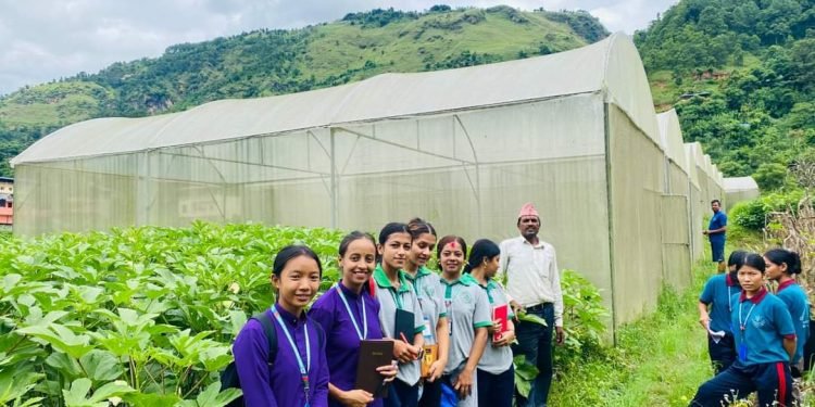 पढाउन छाडेर कृषि कर्म गर्दा…..