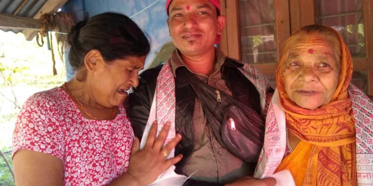 मलेसियामा बेपत्ता भएका गोपाल उद्धारपछि घरमा