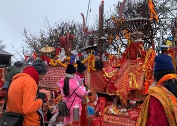 पाथीभरामा दसैँतिहारमा मात्रै ६१ हजार बढी दर्शनार्थी