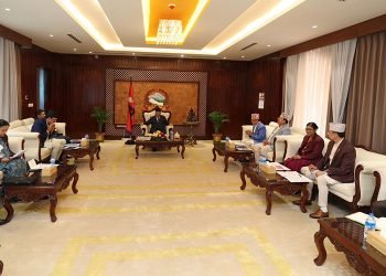 राष्ट्रियसभा सदस्य निर्वाचन मिति तोक्न सरकारलाई परामर्श