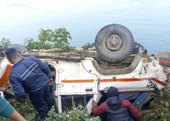 रूकुम पश्चिममा जिप दुर्घटना हुँदा २२ जना घाइते