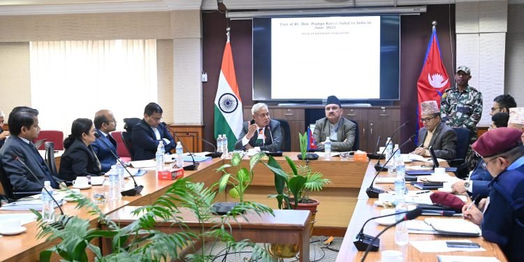 अर्थ मन्त्रालयसँग भारतीय राजदूतावासको पोर्टफोलियो कार्यसम्पादन समीक्षा बैठक