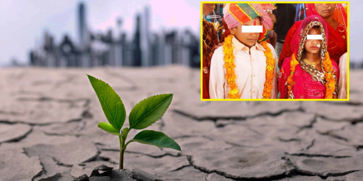 जलवायु परिवर्तनका कारण बङ्गलादेशमा बालविवाहमा ३९ प्रतिशत वृद्धि