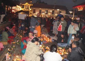 दिवङ्गत पितृको सद्गतिको कामना गर्दै बालाचतुर्दशी मनाइदै