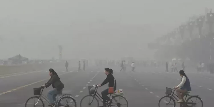 ‘दशकमा पहिलोपटक सन् २०२३ मा चीनको वायु प्रदूषण झन खराब’