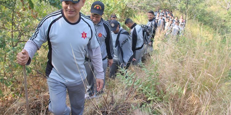 वन्यजन्तु तस्करी नियन्त्रण गर्न सेनाले थाल्यो चुरे यात्रा