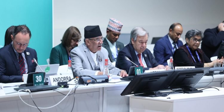 कोप–२८ः चर्चा हिमालका मुद्दाको, नेतृत्व नेपालको