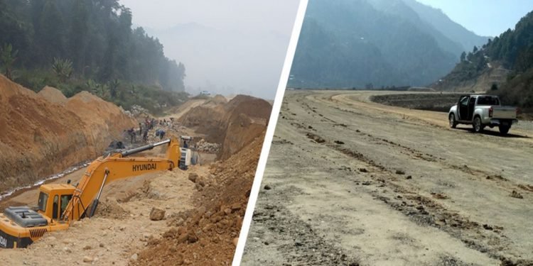 सेनाले जिम्मा लिएको फास्ट ट्र्याकको कामलाई प्रभावित गर्ने खेलमा चिनियाँ कम्पनी