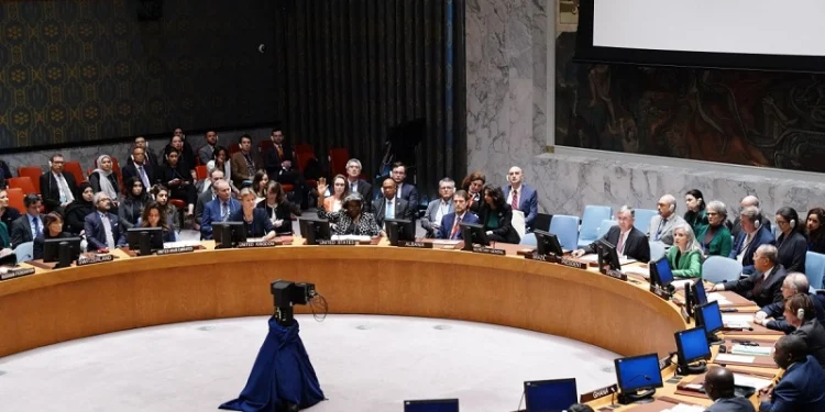 गाजामा युद्धविरामका लागि राष्ट्रसंघको सुरक्षा परिषदमा प्रस्ताव पेस, अमेरिकाको भिटो