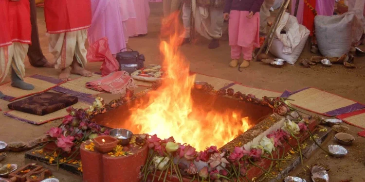 प्रादेशिक गुरुकुल विद्यालय भवन बनाउन महायज्ञ