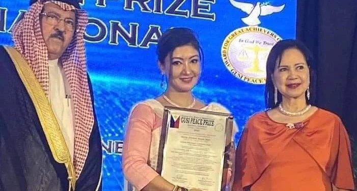 पूर्व युवराज्ञी हिमानी शाह ‘गुसी शान्ति पुरस्कार–२०२३’ बाट सम्मानित