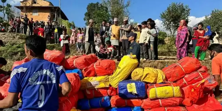 जाजरकोटमा राहत सामग्री सजिलो ठाउँमा मात्र केन्द्रित
