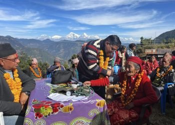 ज्येष्ठ नागरिकको घरमै उपचार, गाउँमा विशेषज्ञ स्वास्थ्य शिविर