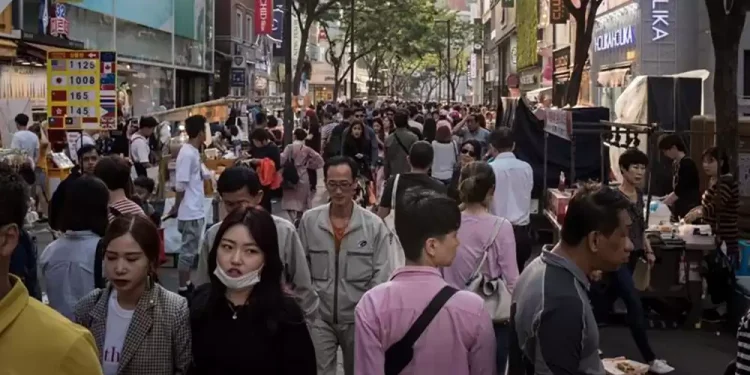 दक्षिण कोरियामा विदेशी बासिन्दाको सङ्ख्या १० प्रतिशतले वृद्धि