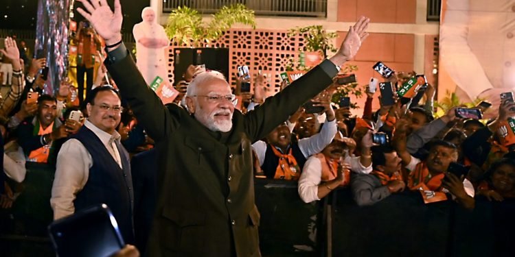 भारतको विधानसभा निर्वाचनमा भाजपा चारमध्ये तीन प्रदेशमा विजयी, कंग्रेसलाई नराम्रो धक्का