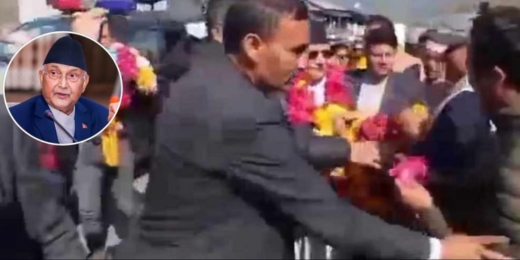 मुक्का प्रहारको घटना छोप्न खोज्दा…..