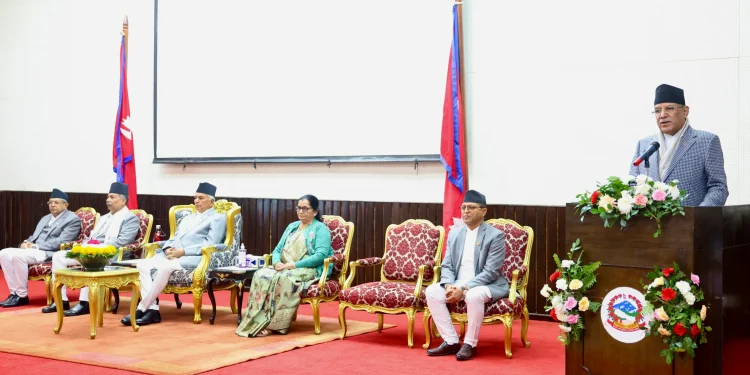 प्रविधिको विकासले चुनौति थपि‍योः प्रधानमन्त्री प्रचण्ड