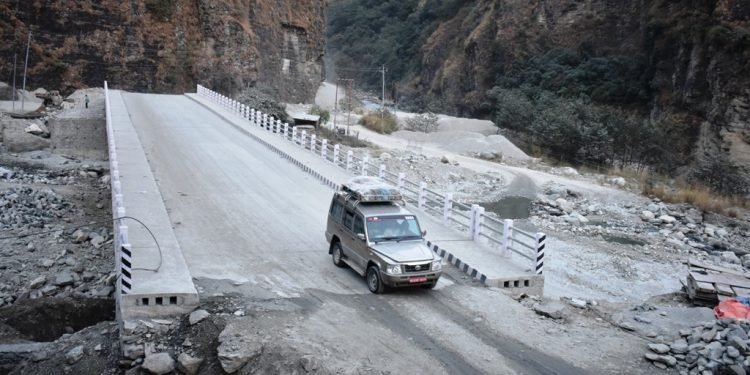 बेनी–जोमसोम–कोरला सडकः छ पुल निर्माण अन्तिम चरणमा