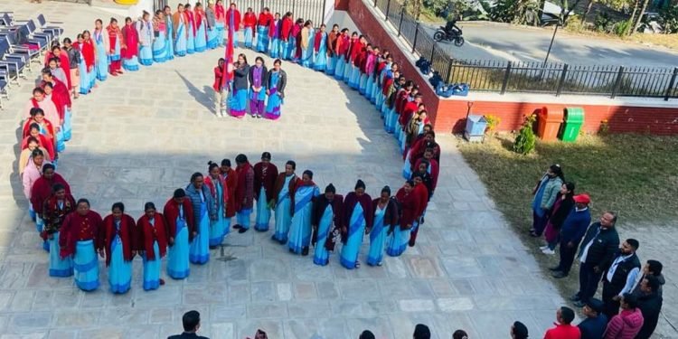 नसर्ने रोगबारे समुदायमा चेतना फैलाउँदै स्वास्थ्य स्वयंसेविका