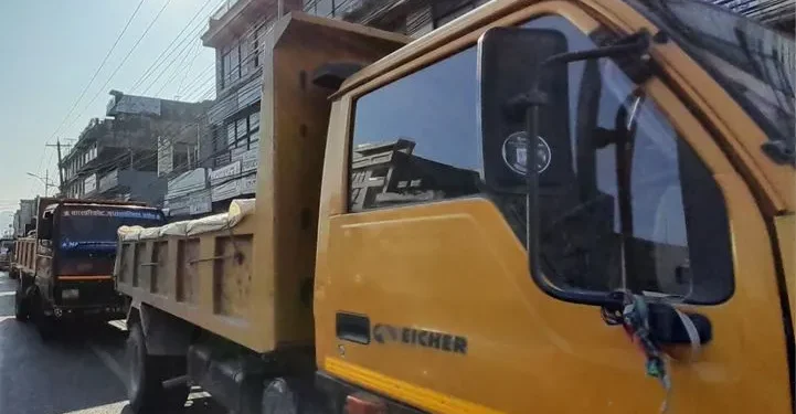 नदीजन्य पदार्थ तस्करी गरेको आरोपमा ५६ सवारीसाधन नियन्त्रणमा
