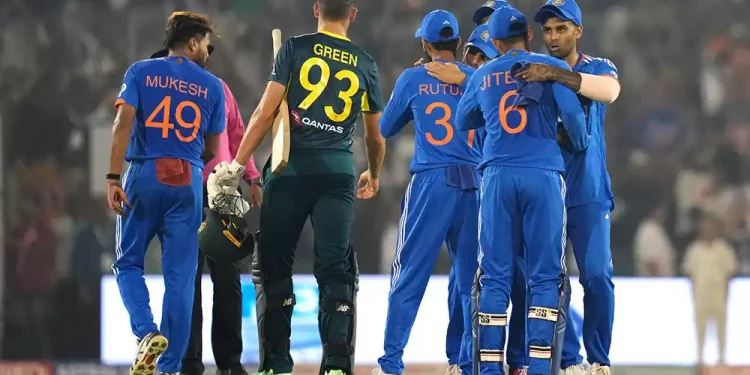 अस्ट्रेलियाविरुद्धको टी–२० सिरिज भारतको कब्जामा