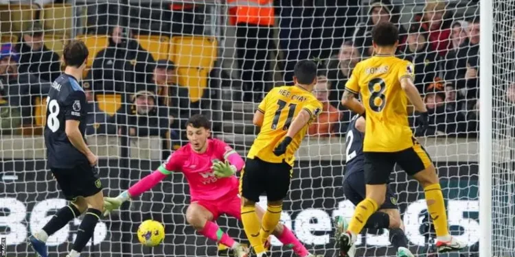 इंग्लिस प्रिमियर लिगमा वुल्भ्ससँग वर्नली पराजित