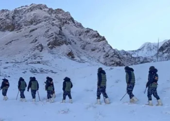 माइनस २६ डिग्री सेल्सियस चिसो सहेर सीमा सुरक्षा
