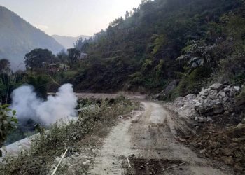 फिस्लिङ-तोक्दाङ ९ किमी सडकः ९ करोड खर्चिए पनि उस्तै
