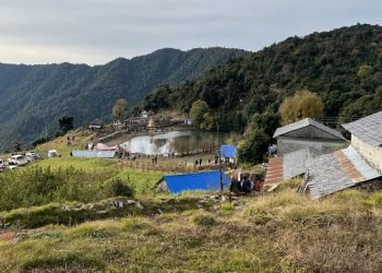 गण्डकी प्रदेशको उत्कृष्ट पर्यटकीय गन्तव्य गाजाको दह पुग्ने सडकको दुरावस्था