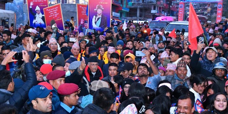 एमालेको यात्रामा अवरोध गर्न खोज्ने ८ पहिचानवादी पक्राउ