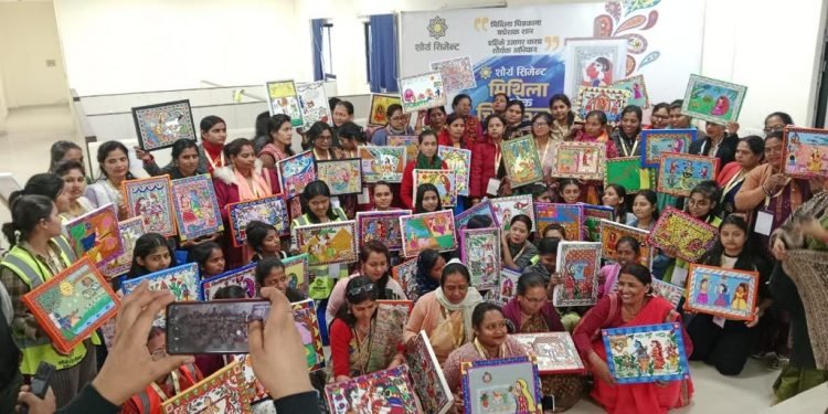 शौर्य मिथिला लोक चित्रकलाको दोस्रो चरणको प्रतियोगिता सम्पन्न