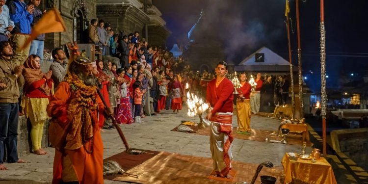 बागमती नदी किनारमा हुने गंगा आरती र दिप प्रज्वलनको भिडियो नखिच्न कोषको निर्देशन
