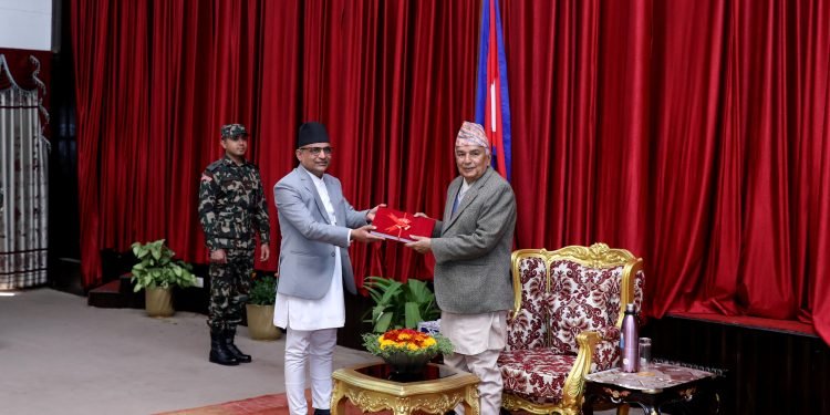 राष्ट्रपतिसमक्ष महान्यायाधिवक्ताको वार्षिक प्रतिवेदन पेश