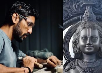 जसले कुँदे भगवान् रामको भव्य मूर्ति