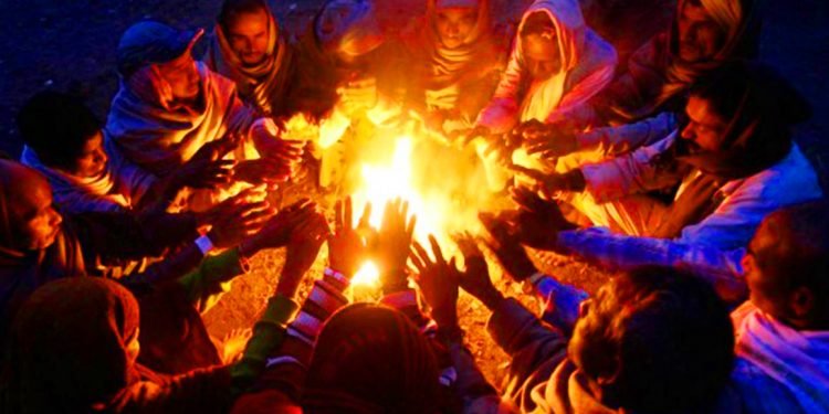 नेपालगञ्ज उपमहानगरपालिकाद्वारा सामूहिकरुपमा आगो ताप्ने व्यवस्था