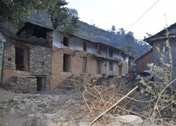 बाढी र भूकम्पले उठीवास बझाङको परिङाल