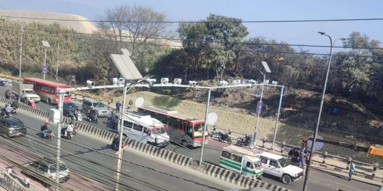 काठमाडौंका सडकमा अत्याधुनिक क्यामरा जडान, गरिने छ यसरी निगरानी