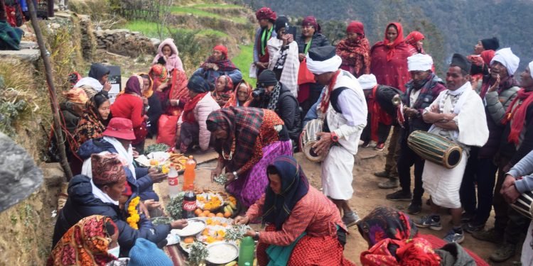 अझै कायमै छ छन्त्याल समुदायमा पुर्ख्यौली परम्परा ‘पुर्पुरो’ गर्ने प्रचलन