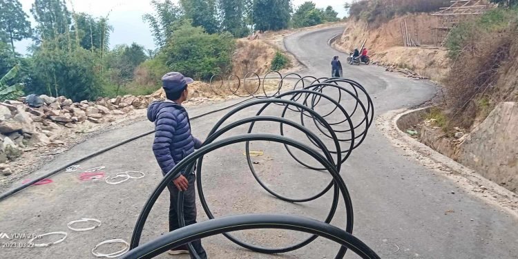 तमोरको पानी ताँखुवा, तेलिया र पेरेवादिनमा पुर्‍याइँदै