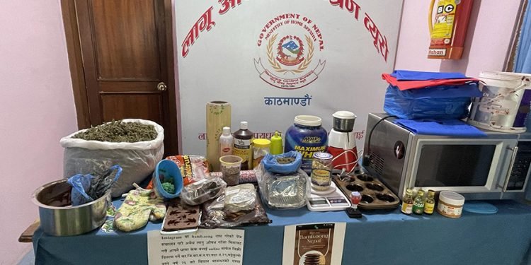 गाँजा मिसाएर केक बेचेको आरोपमा एकजना पक्राउ