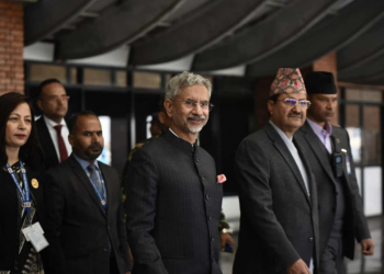 नेपाल आइपुगे भारतीय विदेशमन्त्री जयशंकर