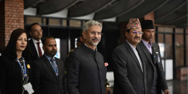 नेपाल आइपुगे भारतीय विदेशमन्त्री जयशंकर
