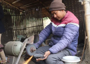 पुर्ख्यौली कालिगड पेसा संरक्षण गर्दै युवा