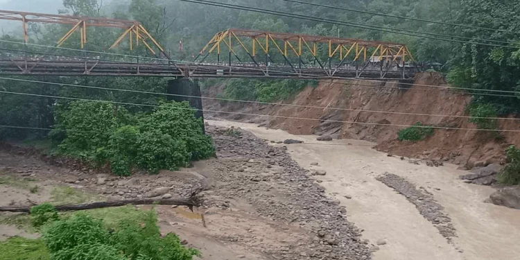 कर्णालीको कटानले बस्तीमा उच्च जोखिम
