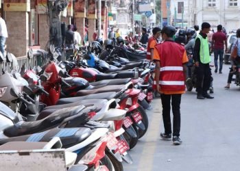 न्युरोड क्षेत्रमा आजदेखि सवारी पार्किङ गर्न नपाइने