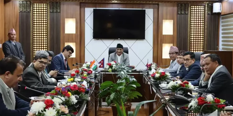 नेपाल र भारतबीच दश वर्षमा १० हजार मेगावाट बिजुली निर्यातसम्बन्धी सहमतिपत्रमा हस्ताक्षर
