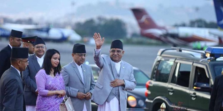 प्रधानमन्त्री प्रचण्ड नाम शिखर सम्मेलनमा भाग लिन युगान्डा जाँदै