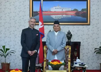 राष्ट्रपति पौडेल र भारतीय विदेशमन्त्री जयशंकरबीच शिष्टाचार भेटवार्ता