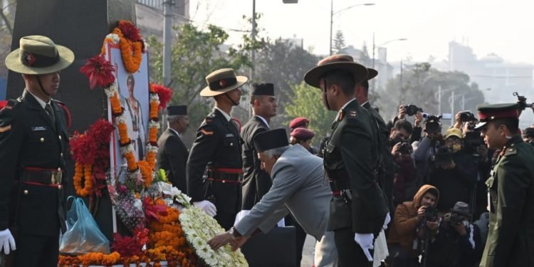 राष्ट्रपतिद्वारा राष्ट्रनिर्माताप्रति सम्मान