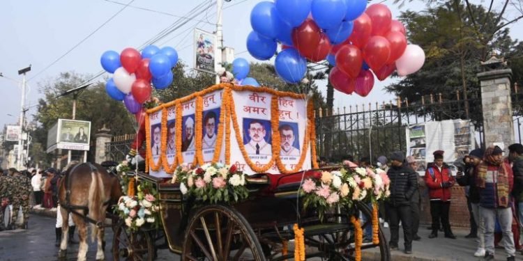 शहीद दिवसः शहीदको योगदानलाई कलामार्फत जीवन्त तुल्याउने प्रयास